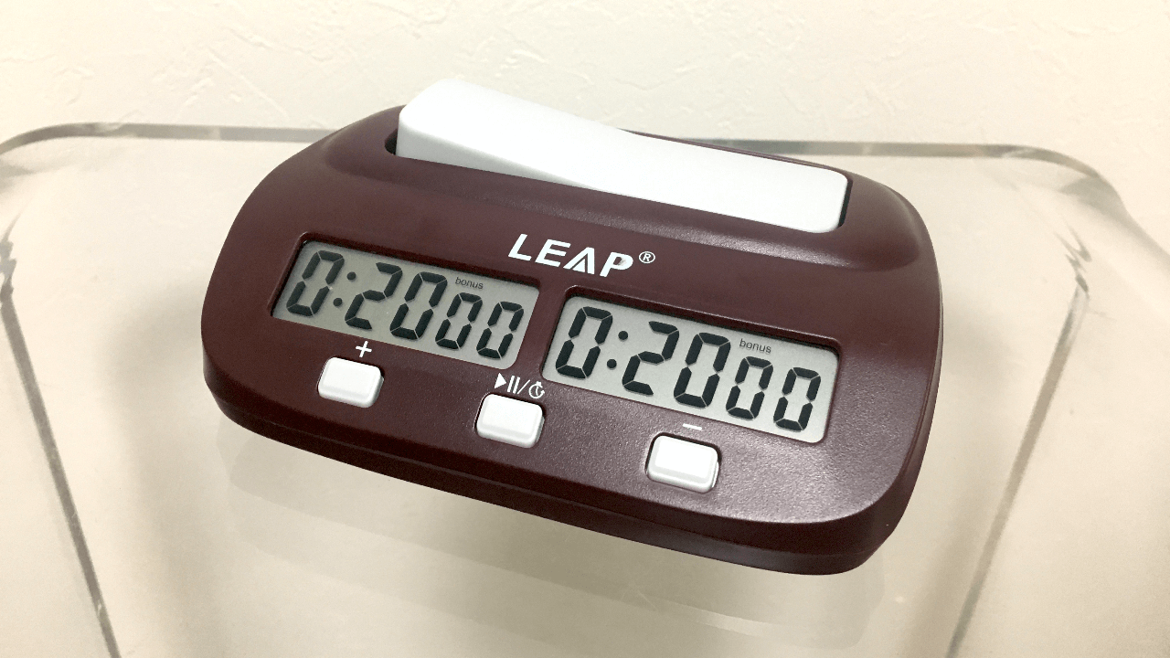 対局時計の写真